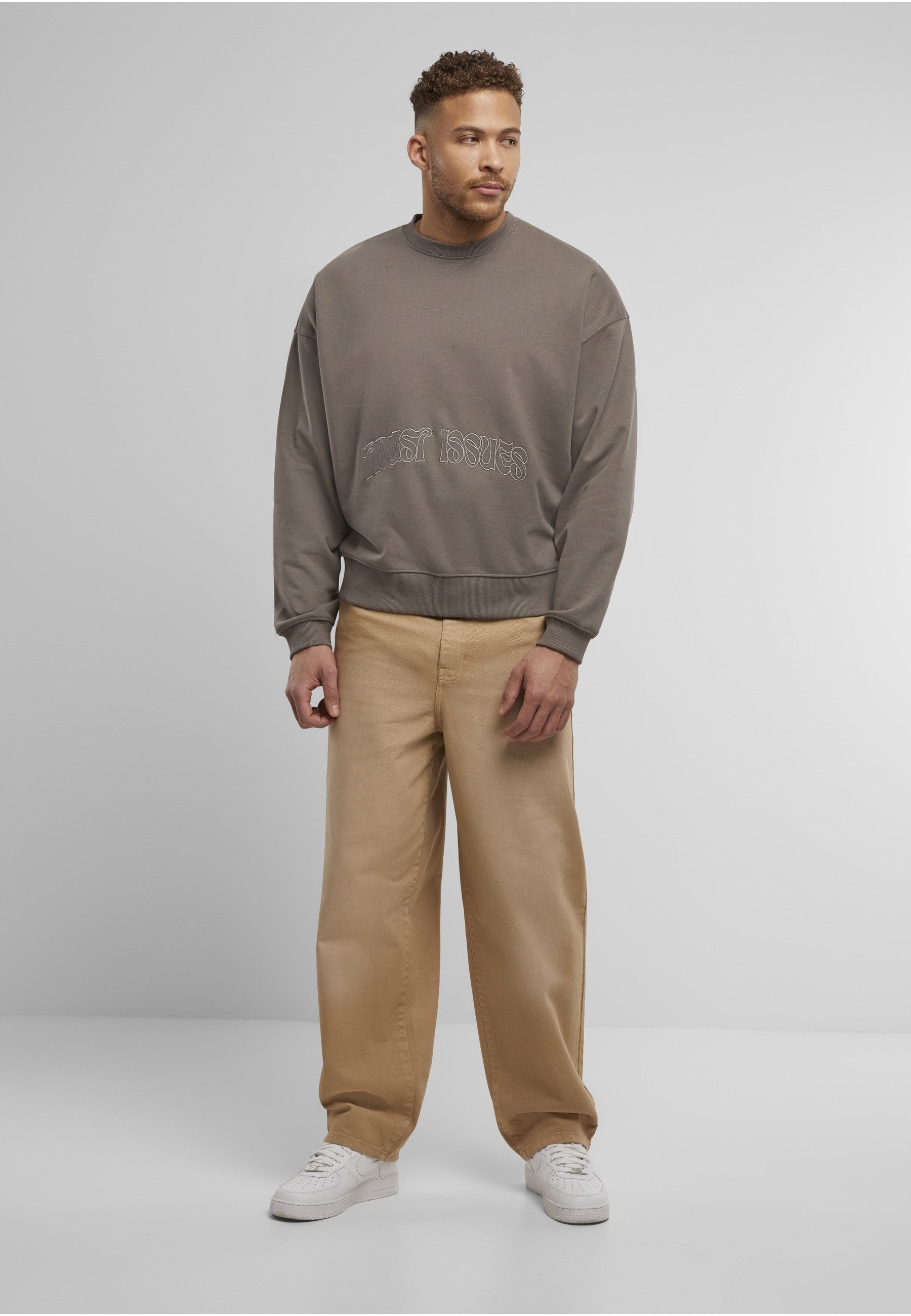 DEF Rundhalspullover DEF DEF Trust Issues Pullover (1-tlg)