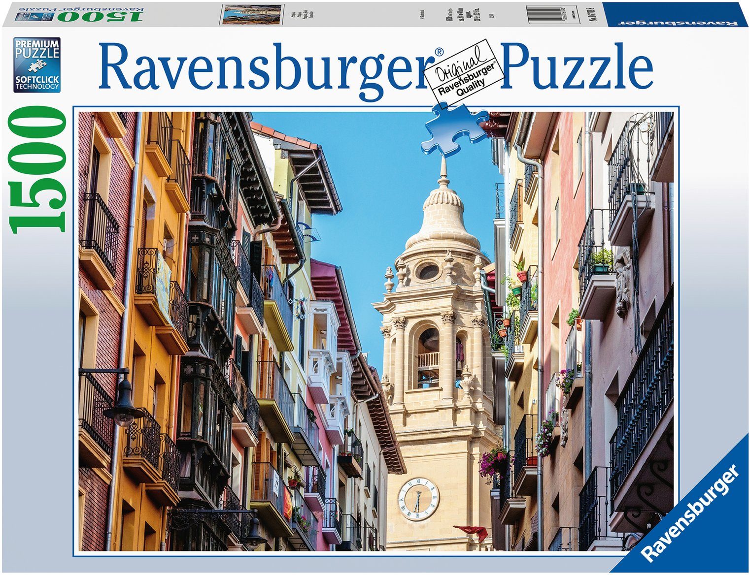 Ravensburger Puzzle Pamplona, 1500 Puzzleteile, Made in Germany, FSC® - schützt Wald - weltweit