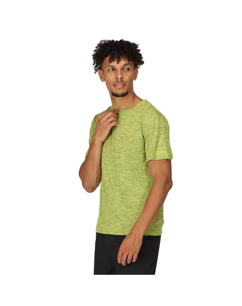 Regatta T-Shirt Fingal Edition Marl (100% Polyester) grün Herren