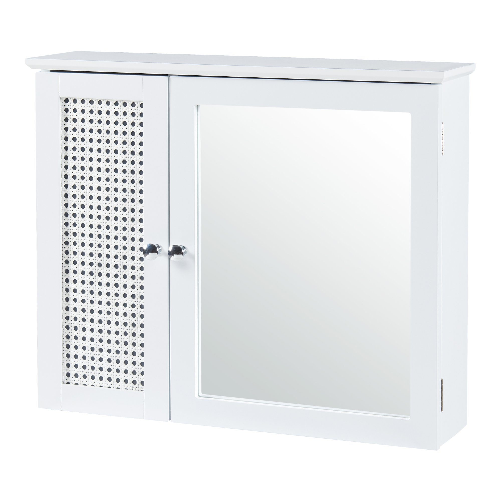 en.casa Badezimmerspiegelschrank »Karlsøy« Hängeschrank 50x60x15 cm günstig online kaufen