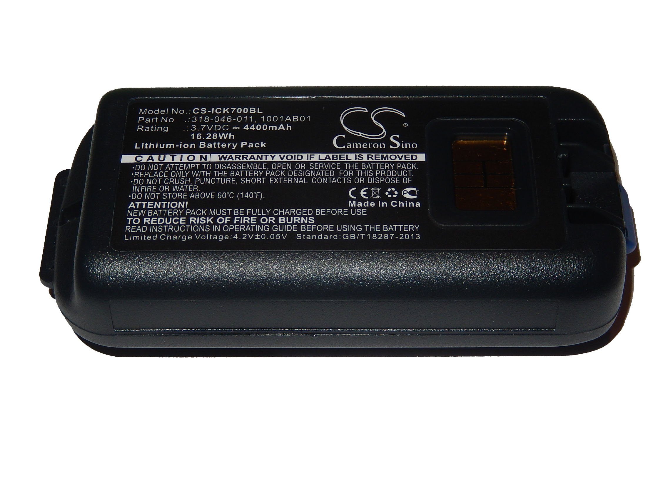 vhbw kompatibel mit Intermec CK70A, CK70, CK71A, CK71 Tablet-Akku Li-Ion 4400 mAh (3,7 V)