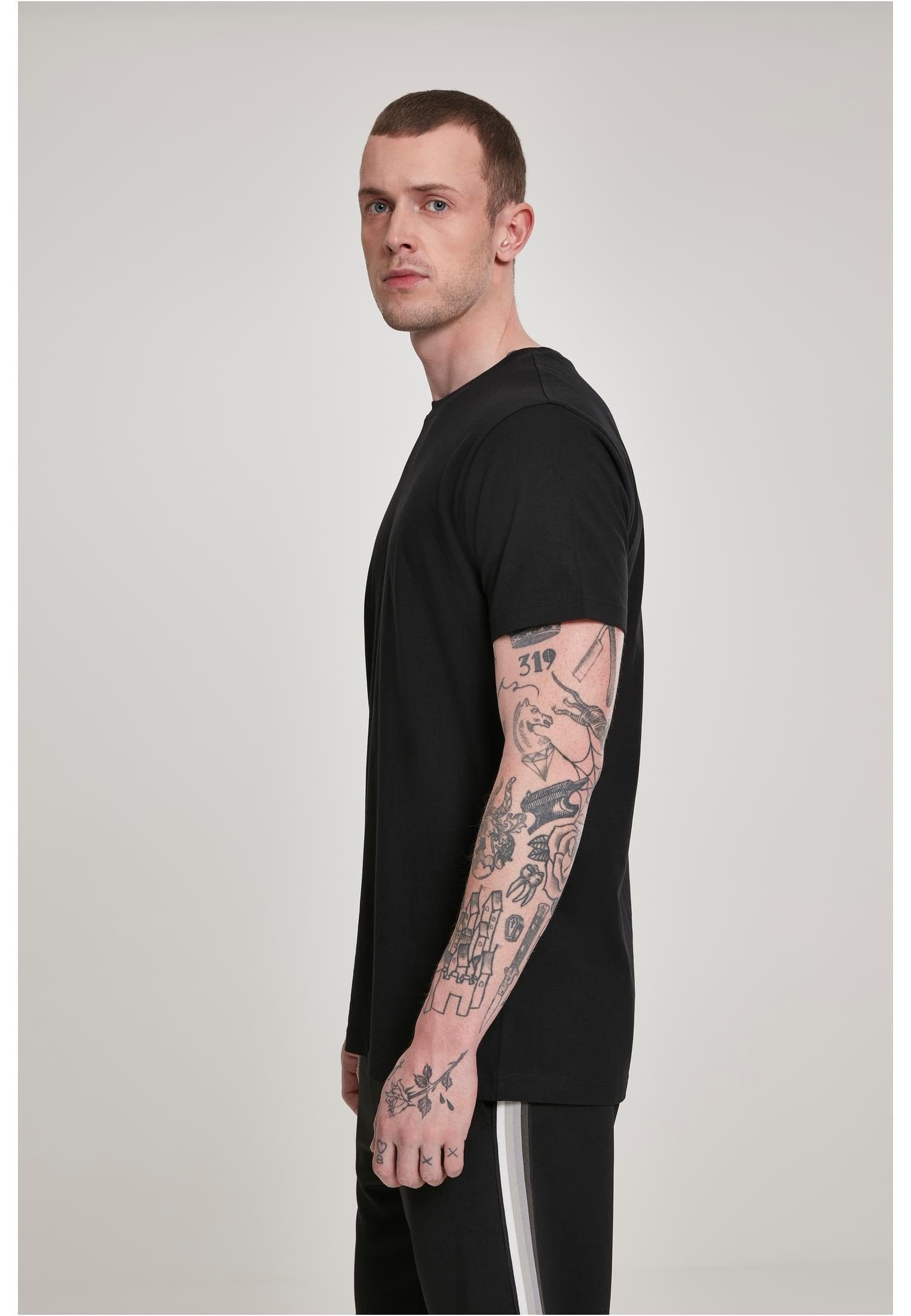 T-Shirt black CLASSICS (1-tlg) Tee Herren URBAN Basic