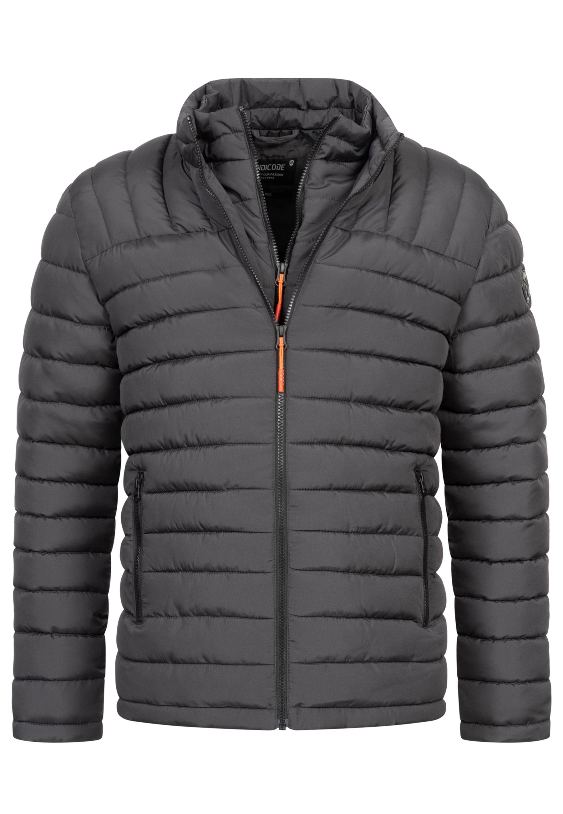 INNash Dk Steppjacke Grey Indicode