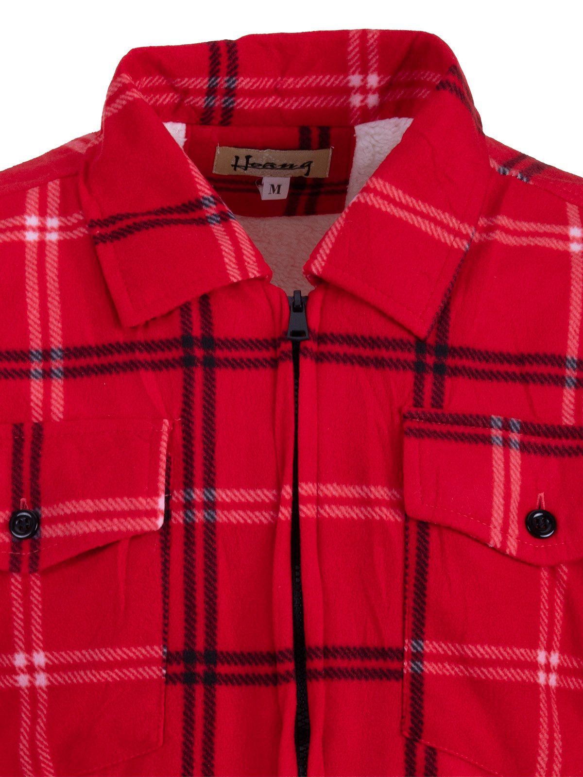 Hoang work jacket, velour lumberjack shirt, lined