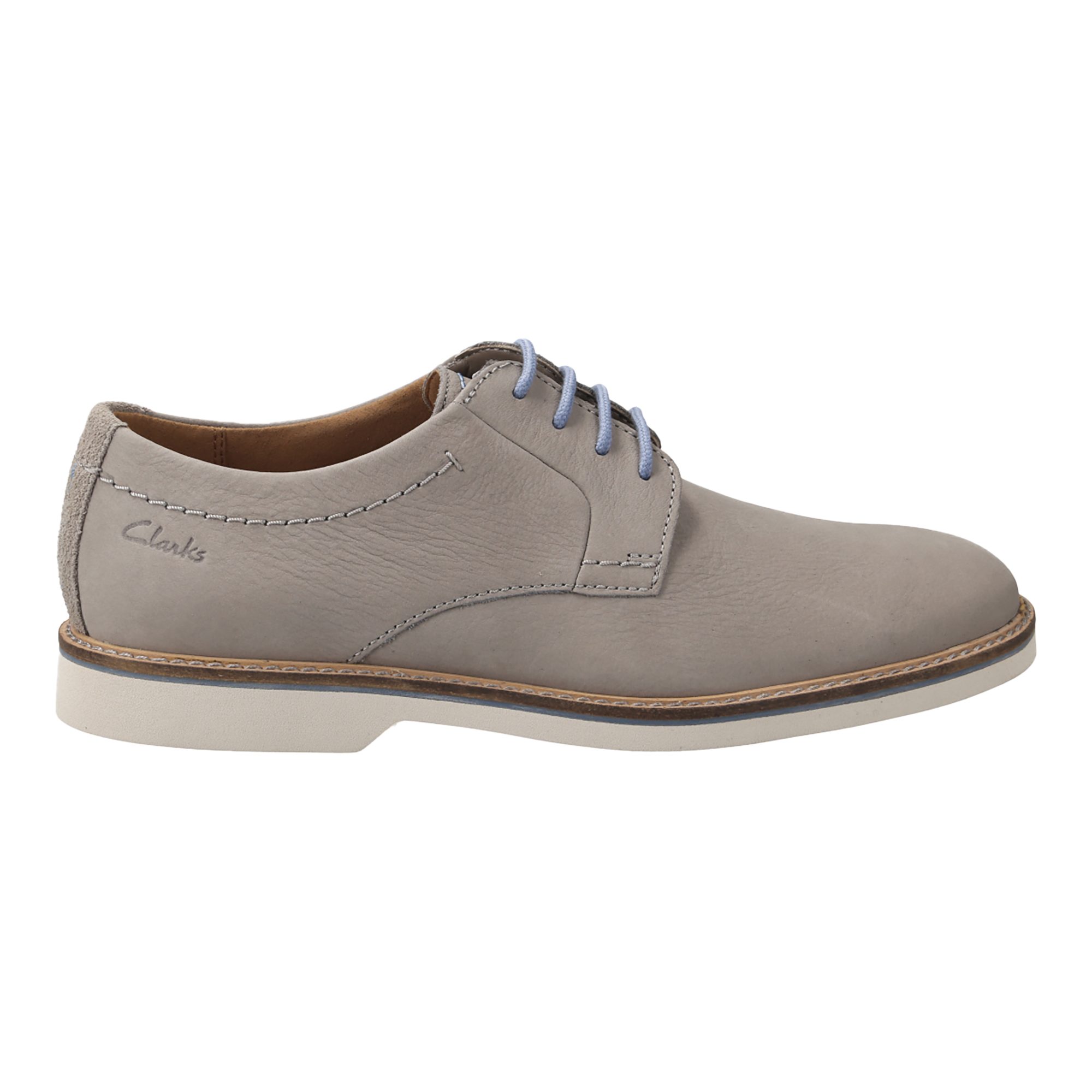 Clarks Clarks Atticus LTLace 26176084 7, Schnürschuhe, Grau, hell, Herren S günstig online kaufen