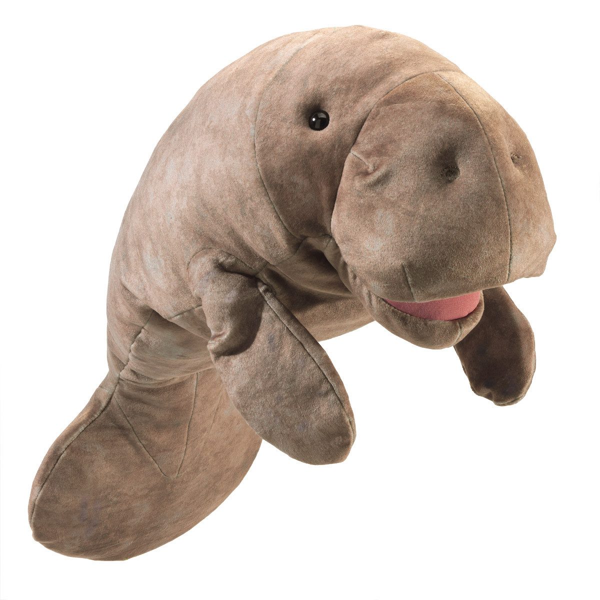 Folkmanis Панч и Джуди Handpuppe Folkmanis Handpuppe Seekuh / Manatee 3177 (Packung)