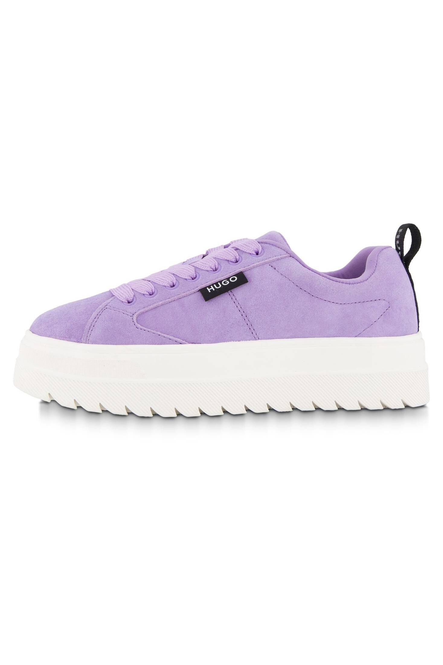 mahlt zuerst und 70 % RABATT! HUGO Damen Sneaker (68) TENN Sneaker LYSSA purple