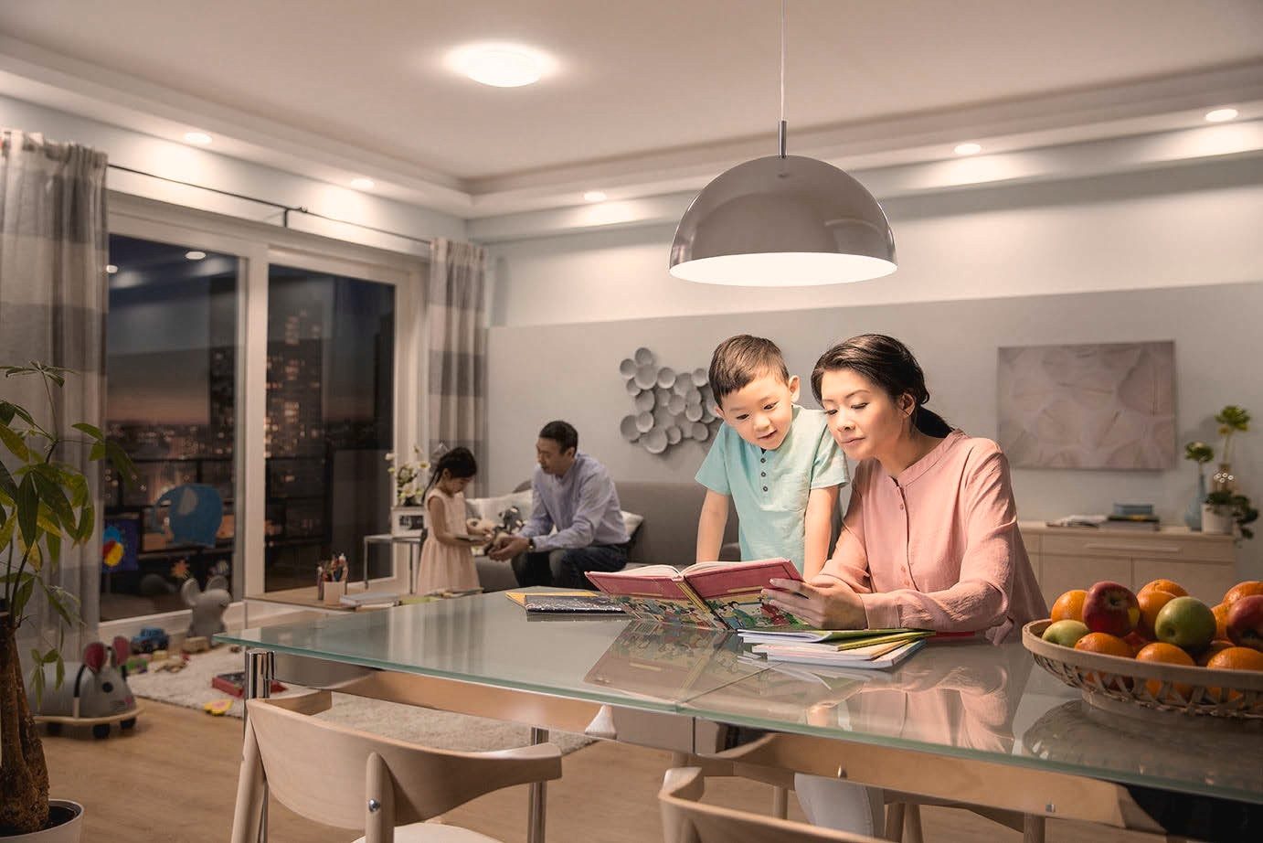 Philips Hue LED-Leuchtmittel LED Scene Switch Reflektor 50W GU10 warmweiß, GU10