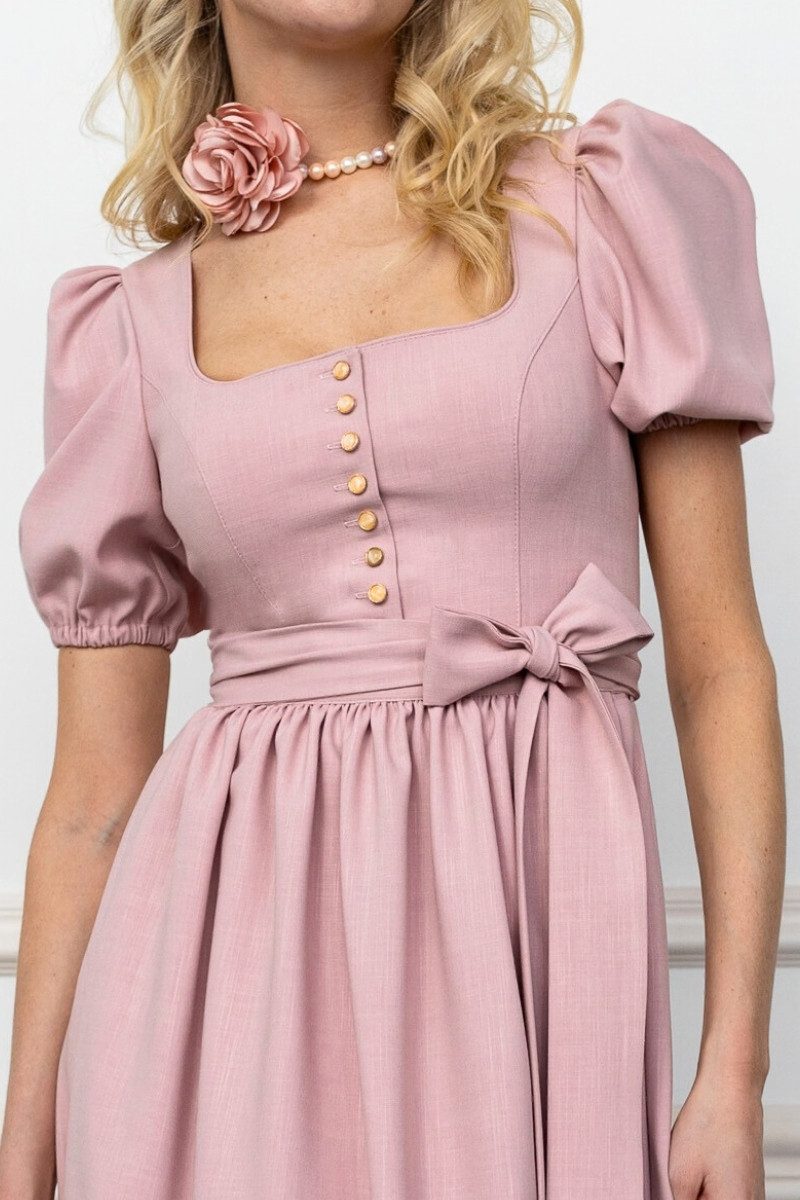 Madame Marie Dirndl Midi Dirndl 2tlg. - ALISORA - flamingo günstig online kaufen