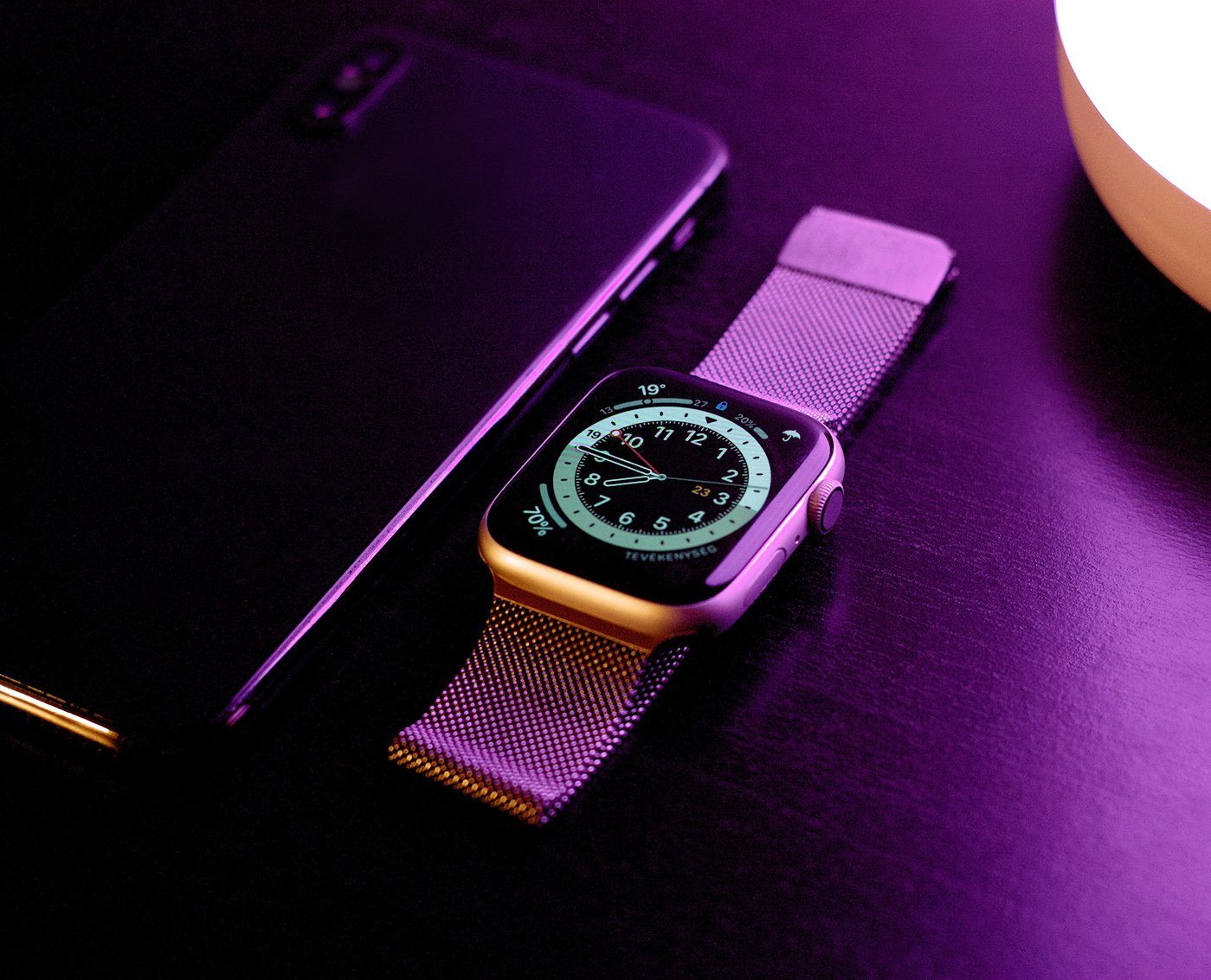 für 8/7/6/5/4/3/2/1/SE Magnet in Ersatzarmband Watch PRECORN silber Apple Smartwatch-Armband mit