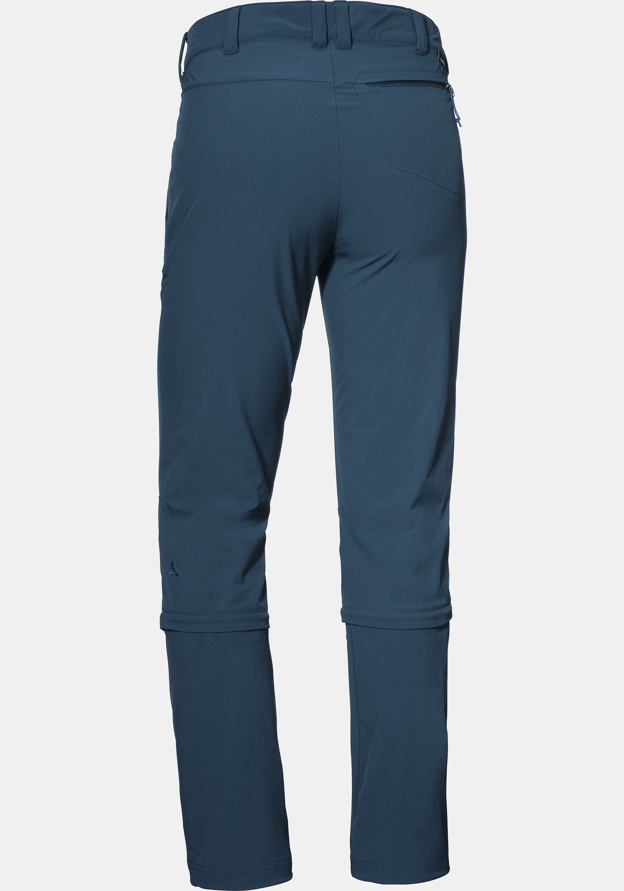 Schöffel Zip-away-Hose Pants Engadin1 dunkelblau Zip Off