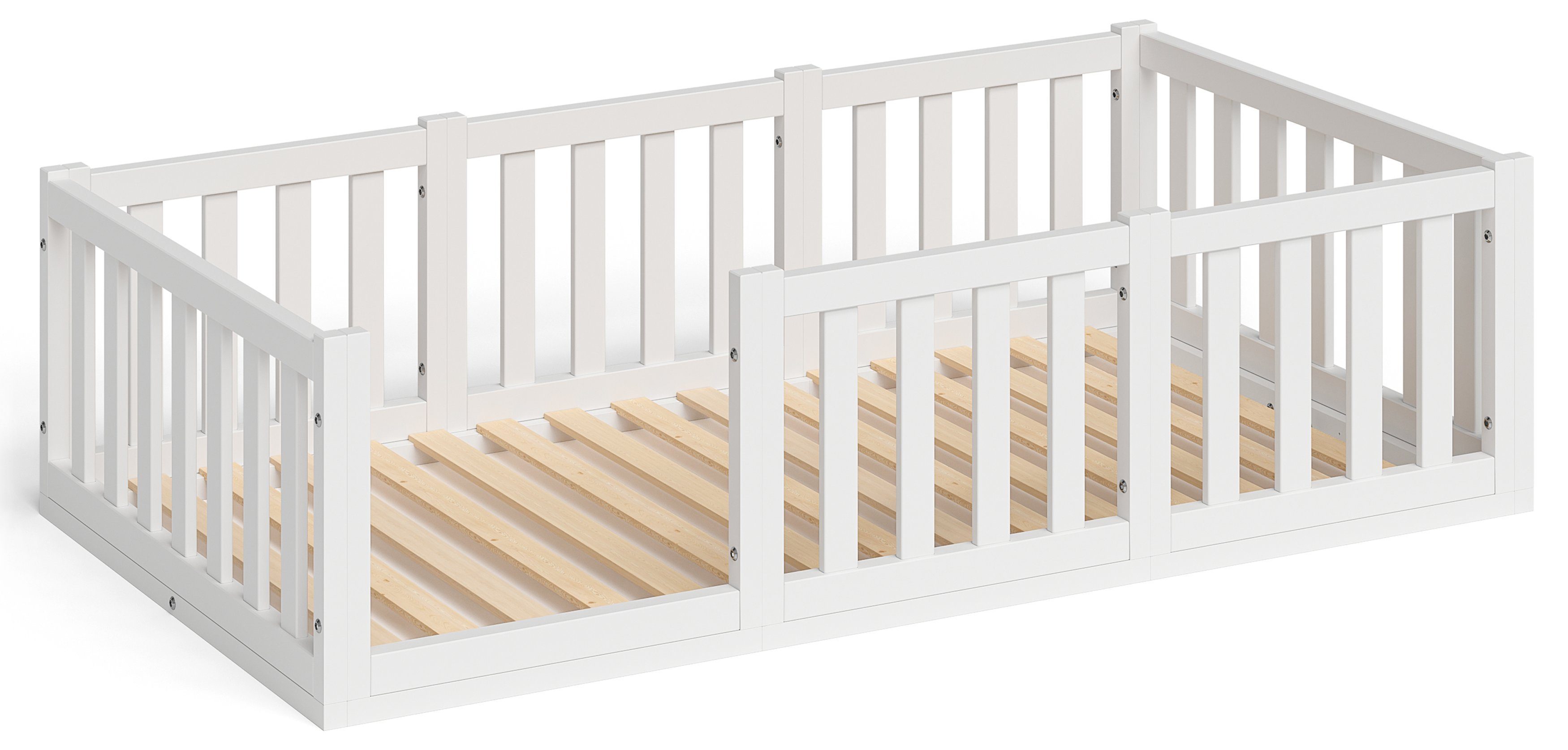 Bellabino Kinderbett Tapi (Bodenbett mit Rausfallschutz günstig online kaufen