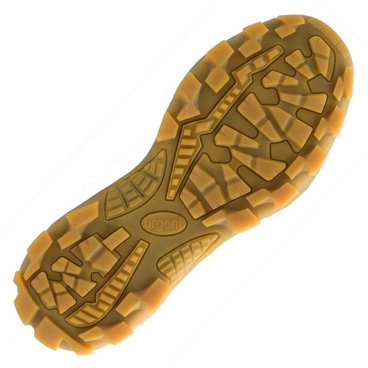 Urgent Arbeitsstiefel Sicherheitsschuhe Schutzschuhe Stahlkappe S1 Braun Arbeitsschuh Fersenstabilisator – Bild 5 von 5