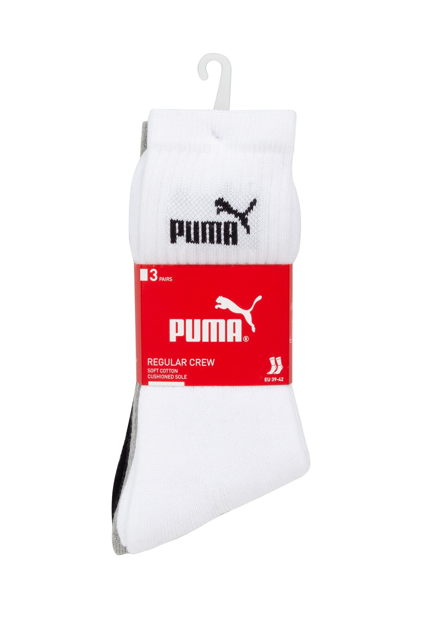 PUMA Socken CREW SOCK 3P (Packung, 3-Paar, 3er-Pack) günstig online kaufen
