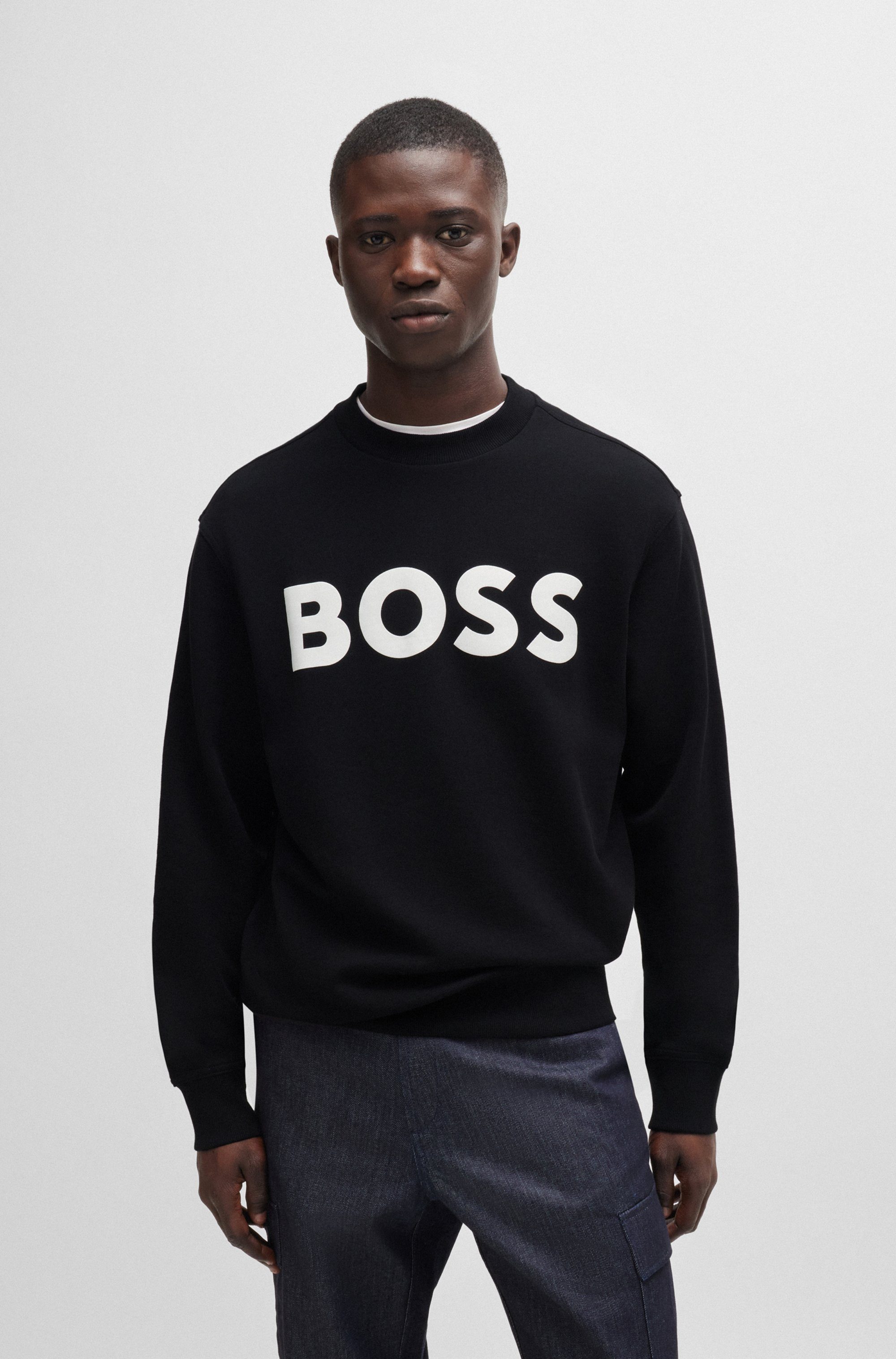 BOSS ORANGE Sweatshirt WeBasicCrew mit Rundhalsausschnitt günstig online kaufen
