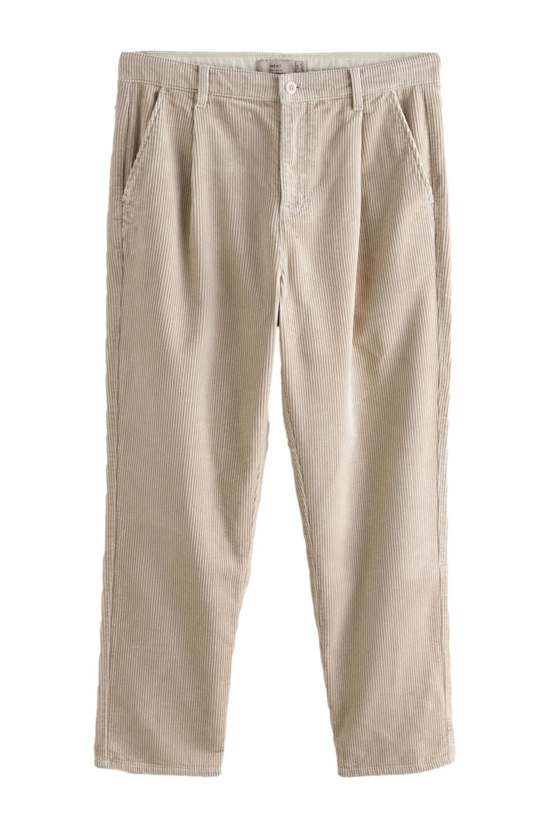 Next Bundfaltenhose Cord-Hose mit einfacher Bundfalte (1-tlg)