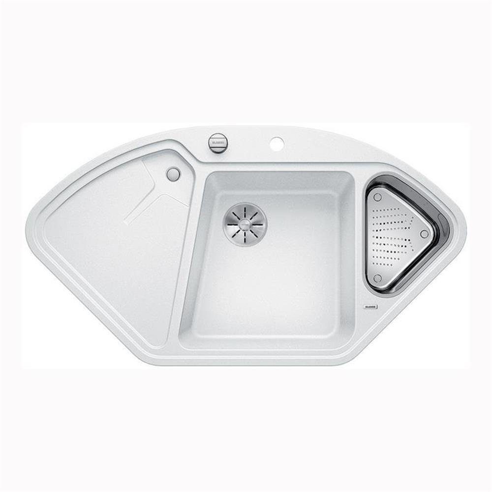 Blanco Granitspüle BLANCODELTA II-F Einbauspüle Silgranit, InFino, 0/0 cm