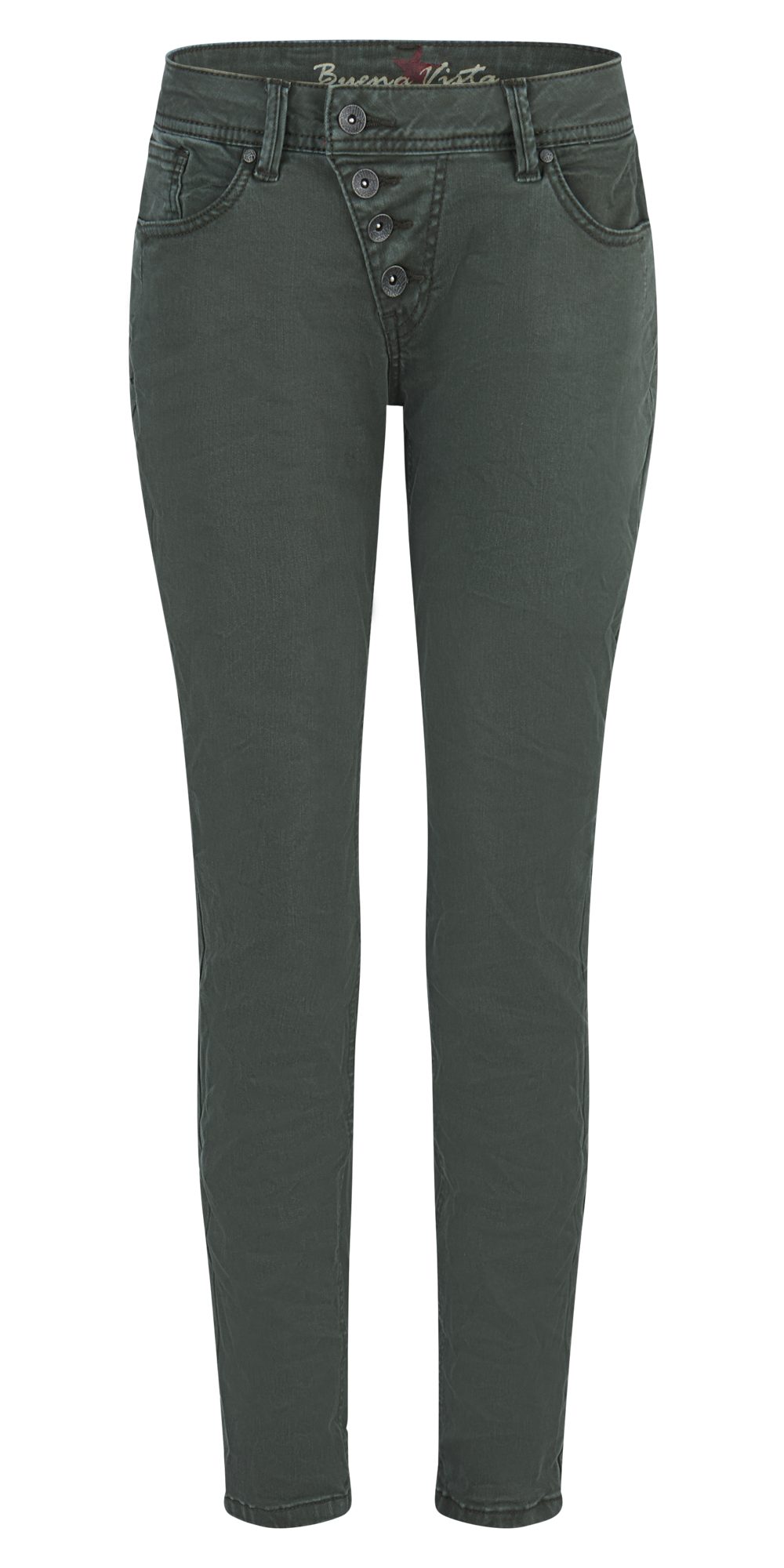 Buena Vista Stretch-Jeans BUENA VISTA MALIBU CROPPED ivy green 2410 B5826 4141.2965 - Stretch