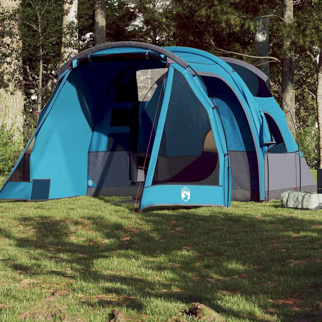 Faltzelt Camping Tunnelzelt 483 x 250 x 185 cm Blau