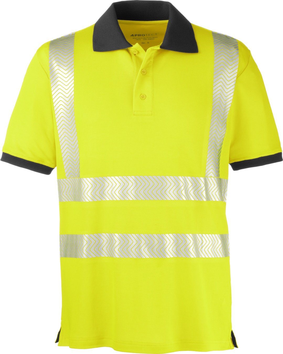 4PROTECT Warnschutz-Shirt Warnschutz-Polo-Shirt Orlando