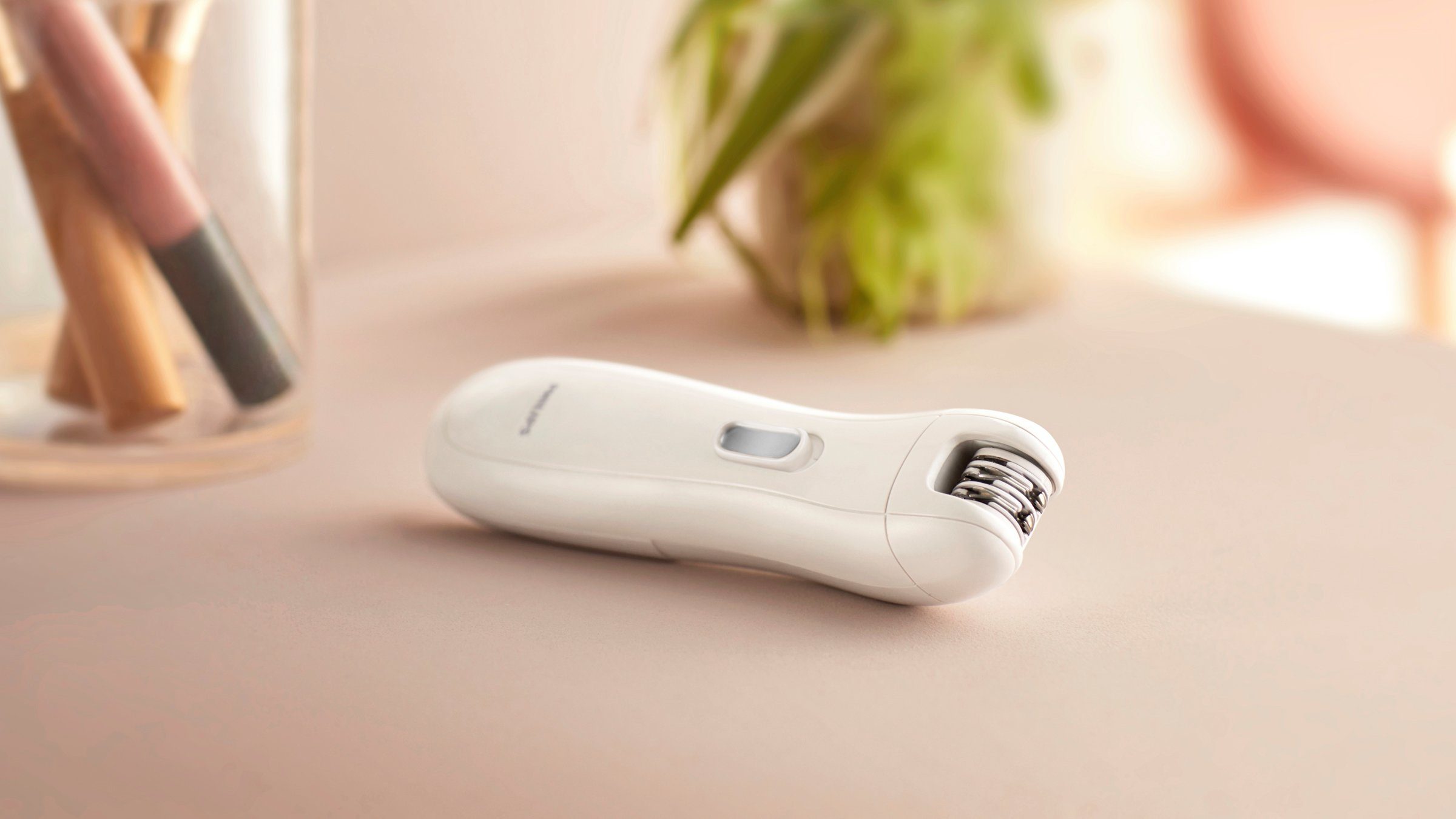 Soleilx Augenbrauen-Pinzette Set (2 Stück) – Schräge Spitze, Edelstahl, Rutschfester Griff, Für Präzises Zupfen