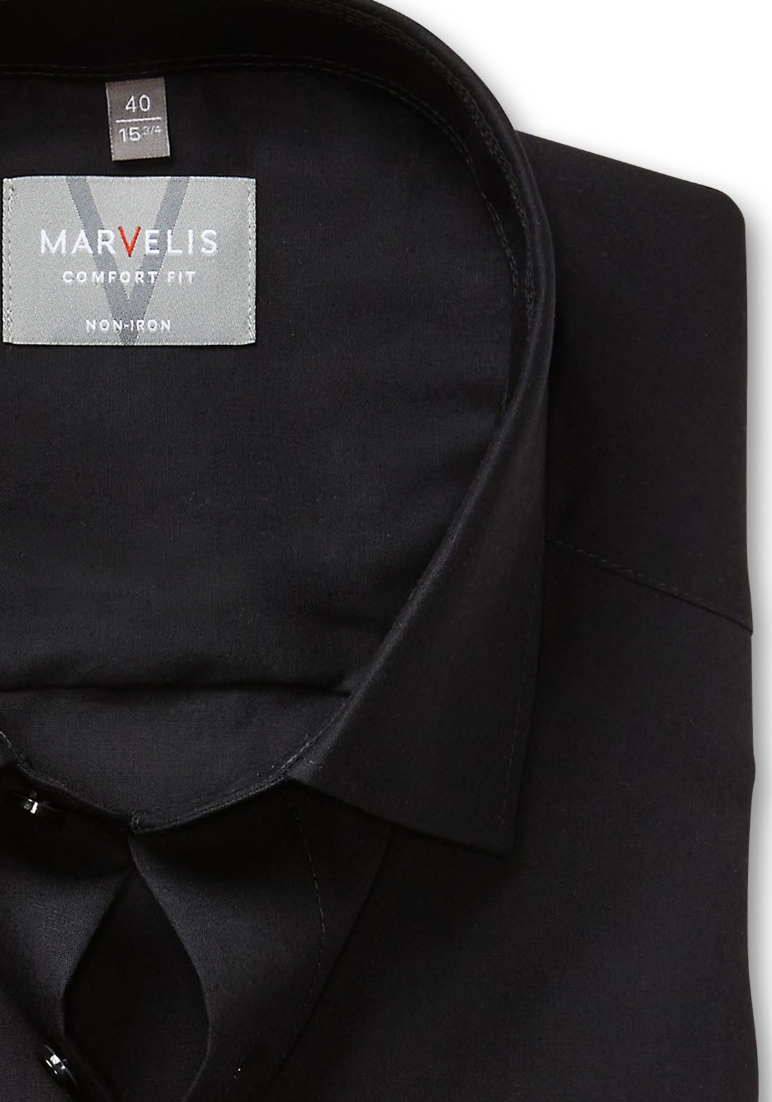 MARVELIS Kurzarmhemd Businesshemd, New-Kentkragen, comfort fit günstig online kaufen