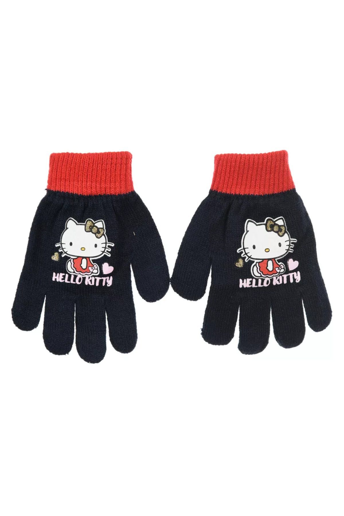 Hello Kitty Fleecehandschuhe Hello Kitty Golden Bow Kinderhandschuhe