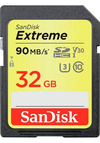 Sandisk »Extreme SDHC V30 UHS-I U3 32 GB« Spei...