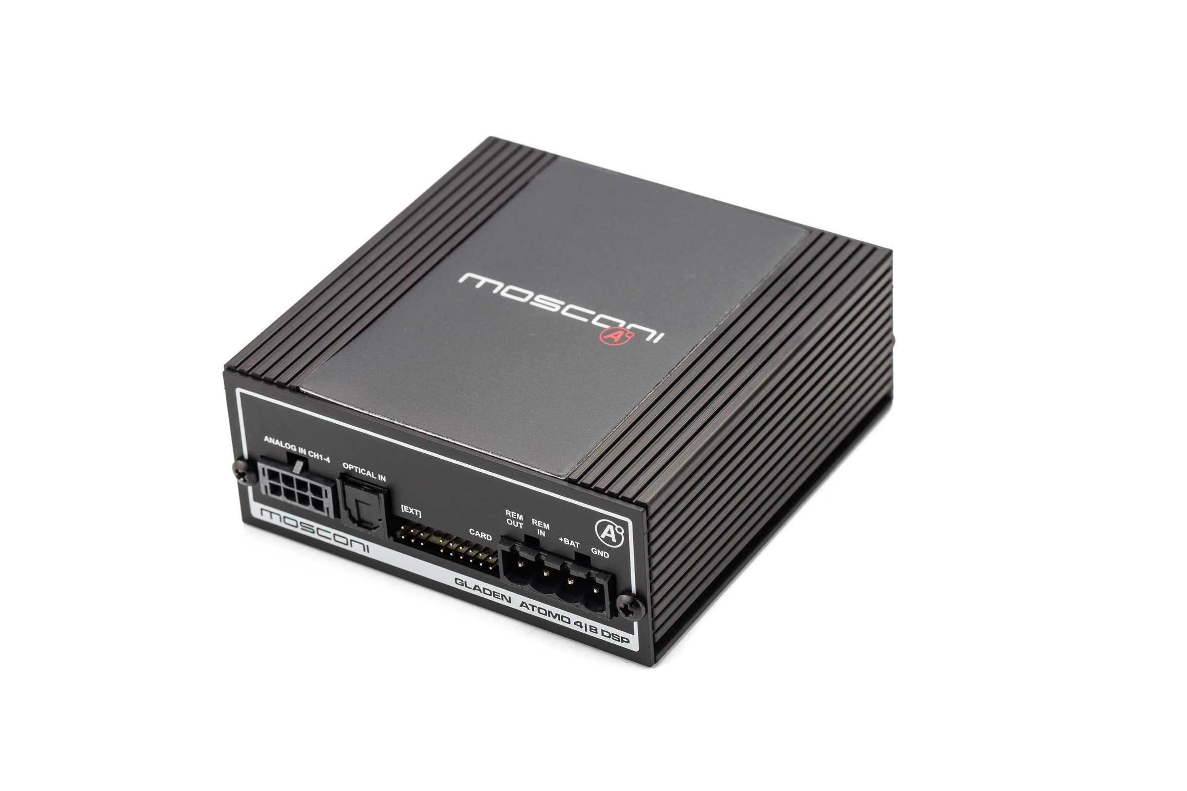 Gladen MOSCONI ATOMO 4, 8 DSP, 4-Kanal DSP-Verstärker Endverstärker (Anzahl Kanäle: 4)