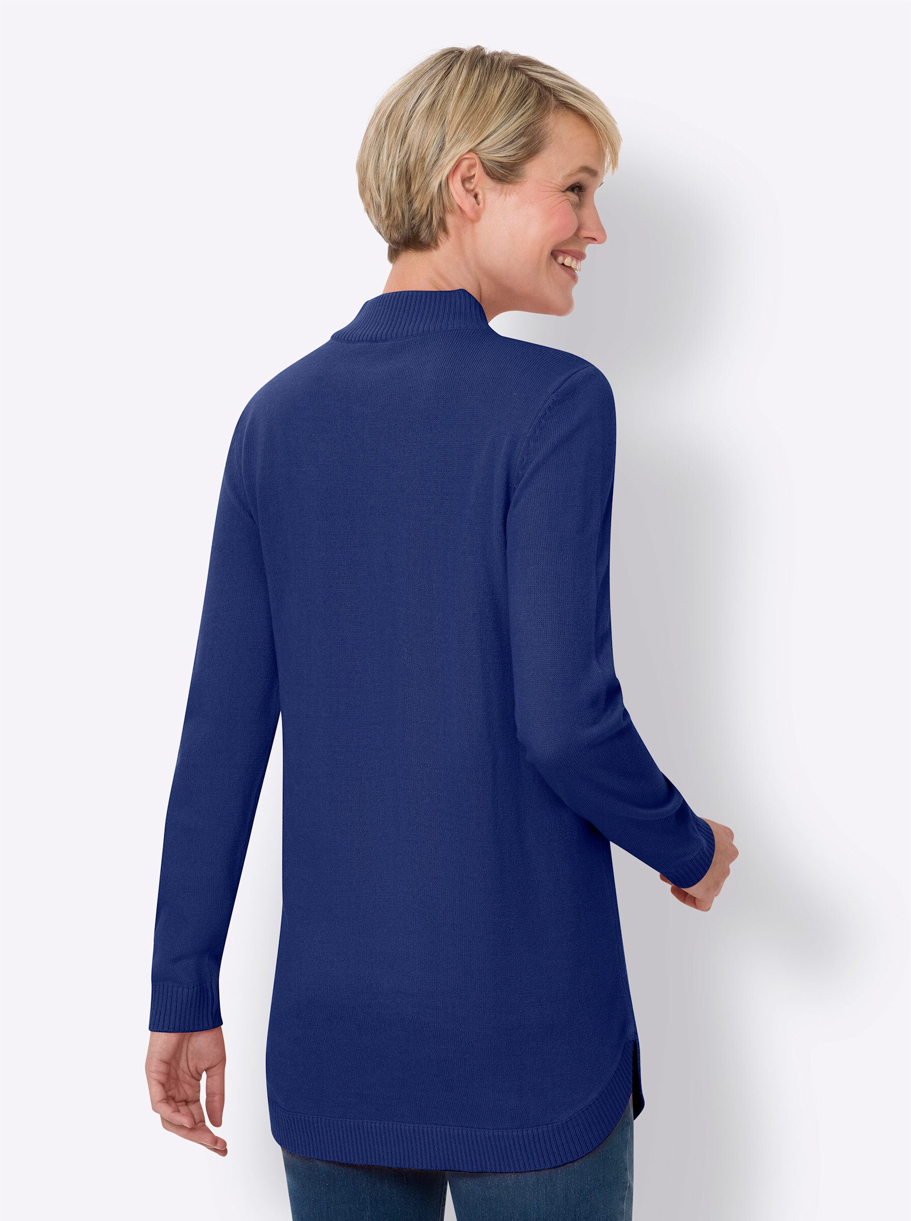 Sieh an! Strickpullover Longpullover günstig online kaufen