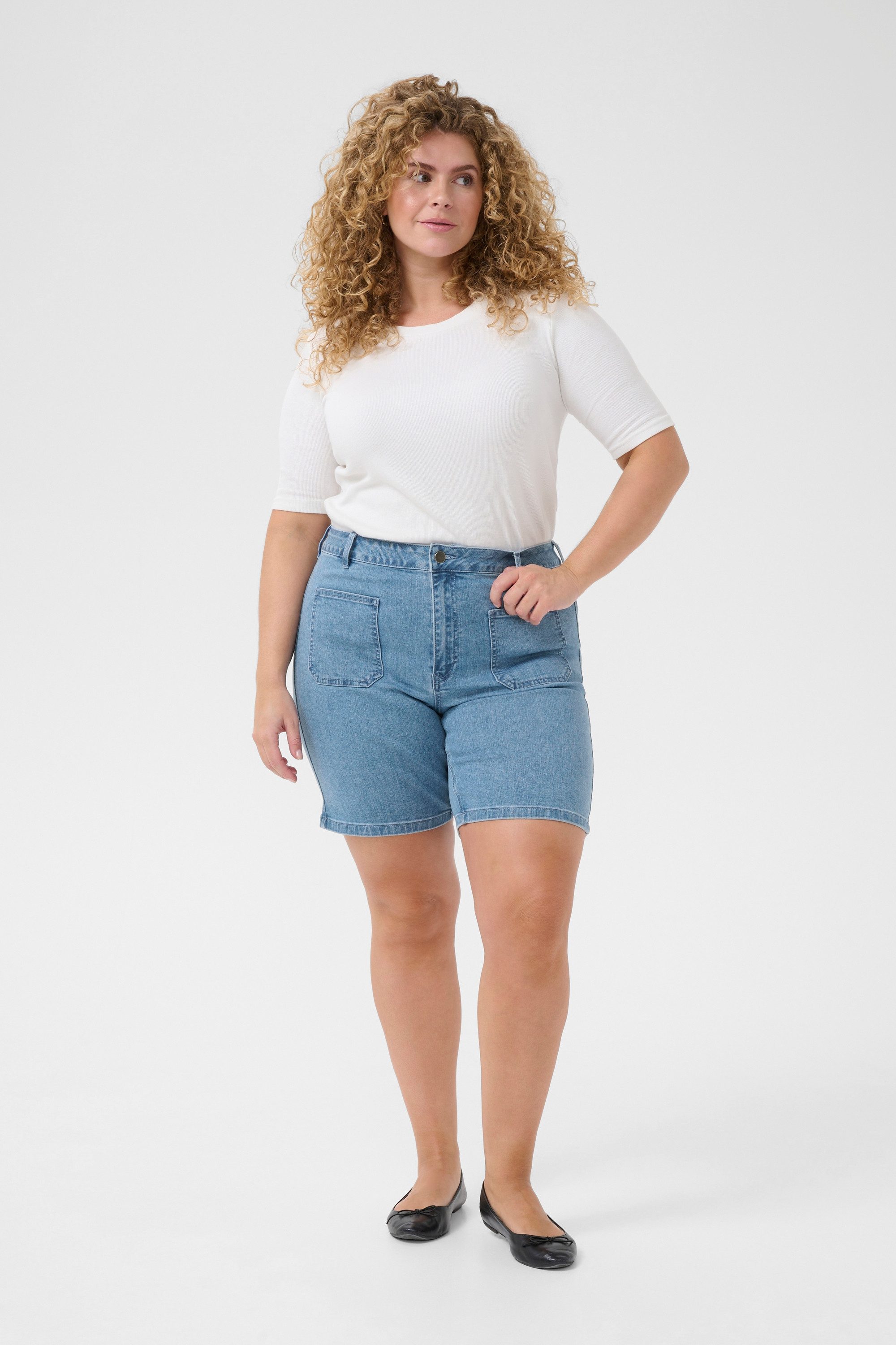 KAFFE Curve Shorts Shorts KCzarah Große Größen