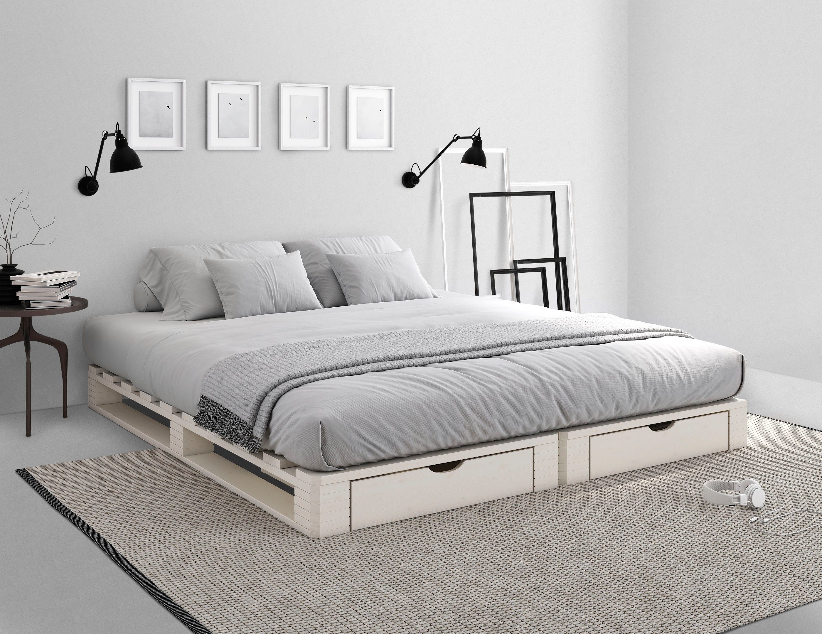 Home affaire Palettenbett "ALASCO " BESTSELLER! günstig online kaufen