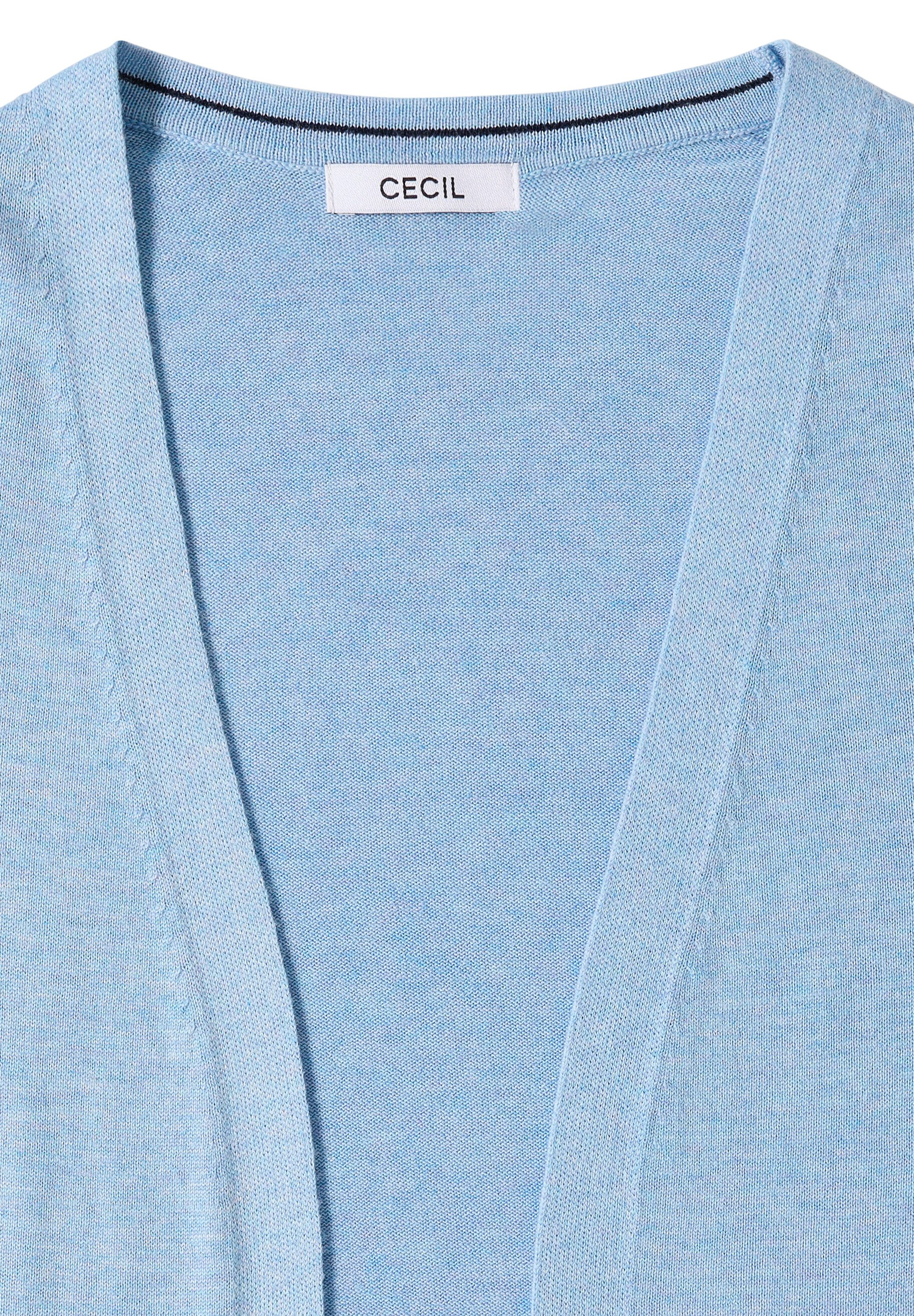 CECIL Longstrickjacke im soften Baumwoll-Mix