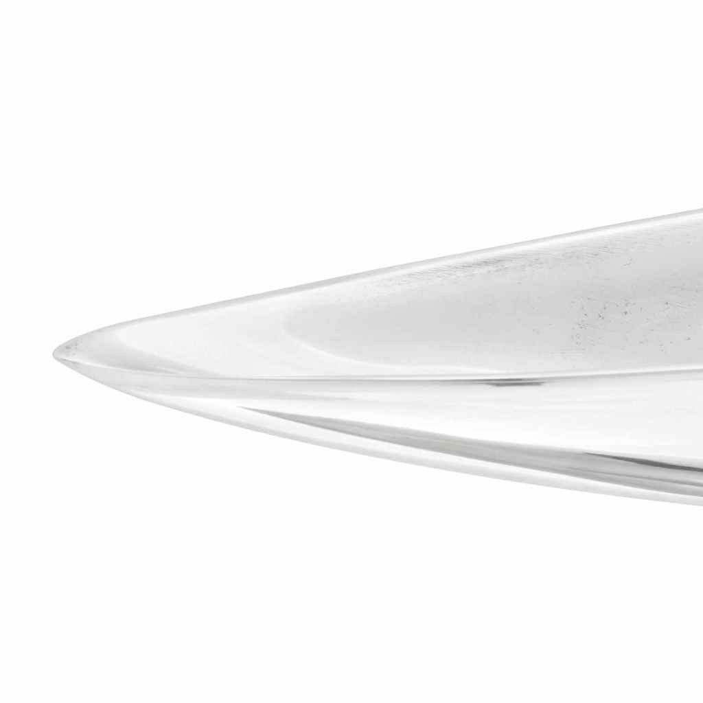 vidaXL Aufbewahrungskorb Obstkorb Silber 53 x 9 x 10 cm Aluminium (1 St)