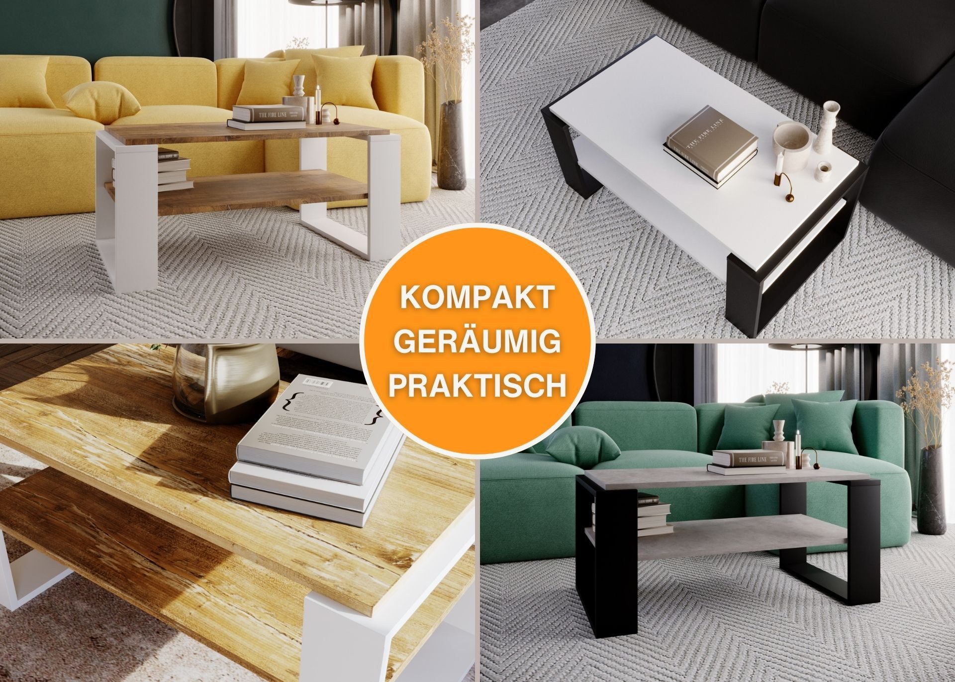 Raumhirsch Furniture Couchtisch Kaja96 modern & günstig online kaufen
