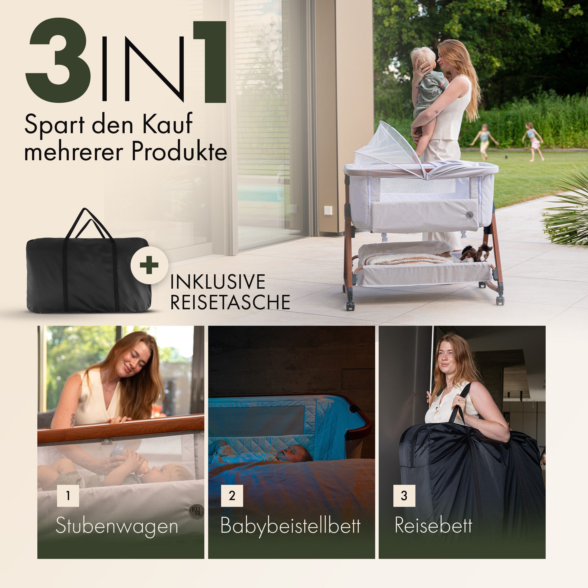 KUNU Beistellbett KUNU Beistellbett – Bild 2 von 5