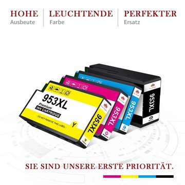 Toner Kingdom 953xl Tintenpatrone (mit Neuester Chip für HP 953 XL, OfficeJet Pro 8720 8210 7720 7740 8715 8718 7730)