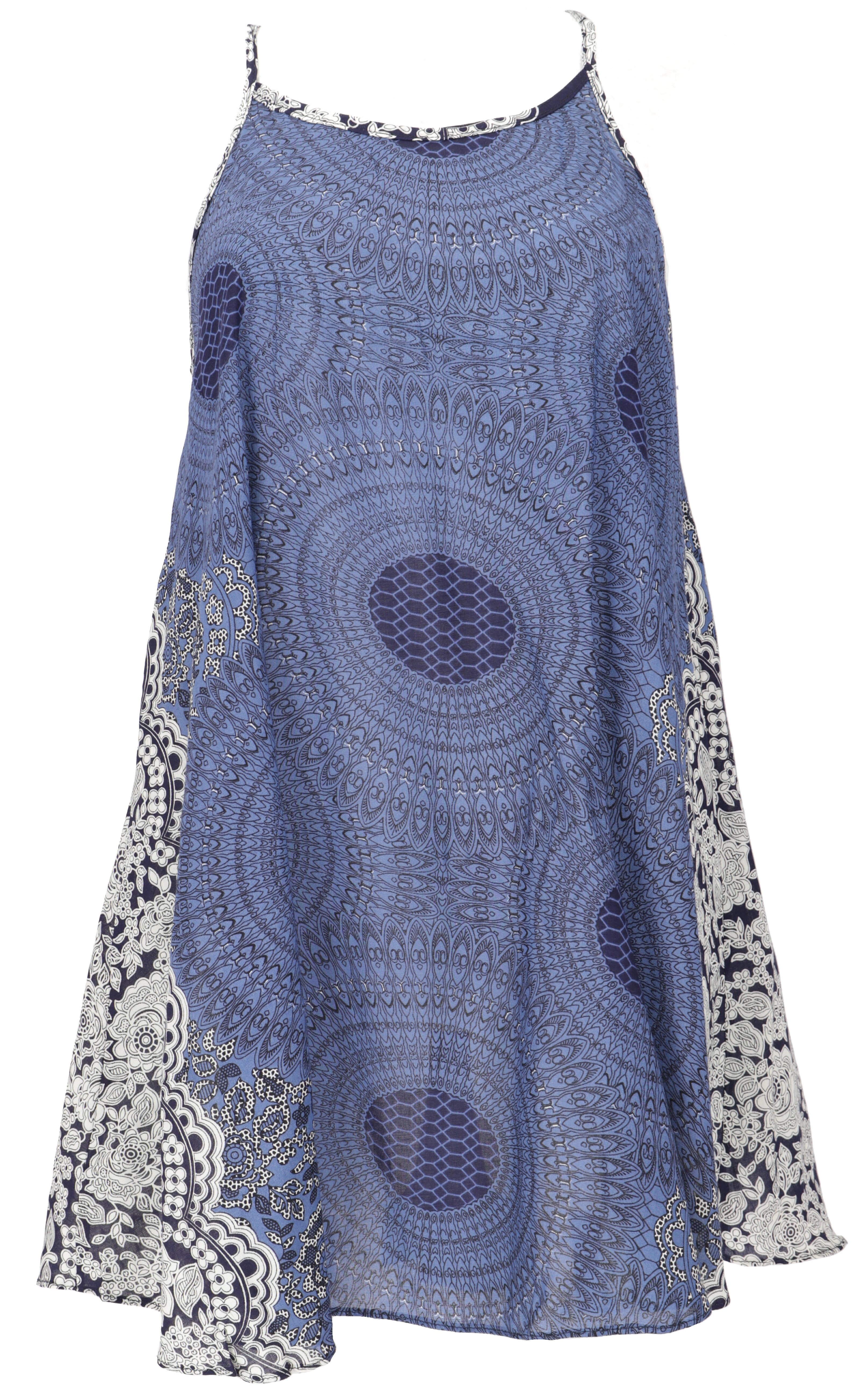 Guru-Shop Midikleid Boho Mandala Minikleid, Trägerkleid,.. günstig online kaufen