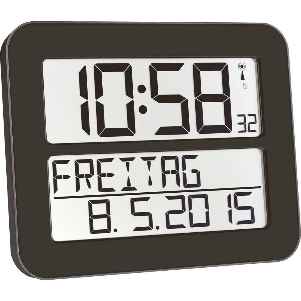 TFA Dostmann Wanduhr Funk-Uhr TimeLine MAX