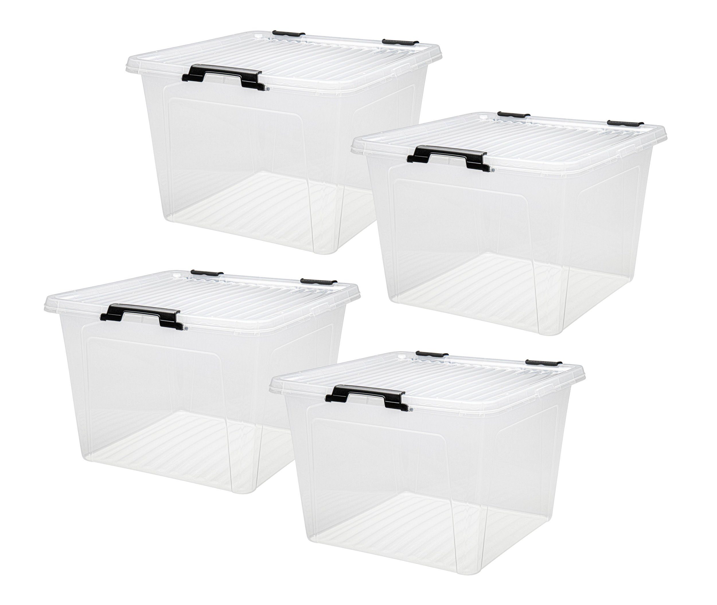 dynamic24 Aufbewahrungsbox 26L mit Deckel (4 günstig online kaufen