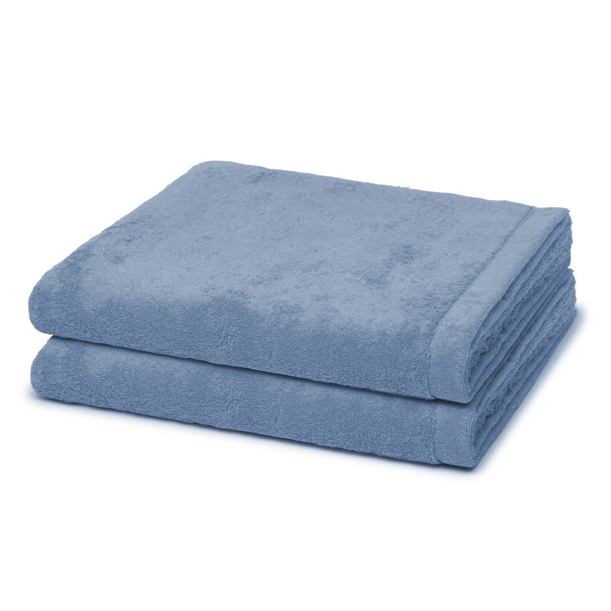 Cawö Handtuch Set Lifestyle, Walkfrottee (Spar-Set, 2-St), 2 X Duschtuch im Set - Baumwolle - Saugstark