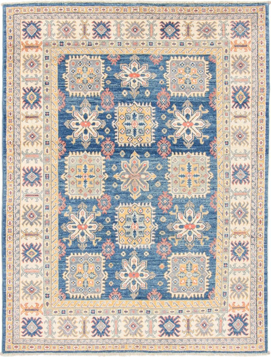 Orientteppich Kazak 152x199 Handgeknüpfter Orientteppich, Nain Trading, rechteckig, Höhe: 5 mm