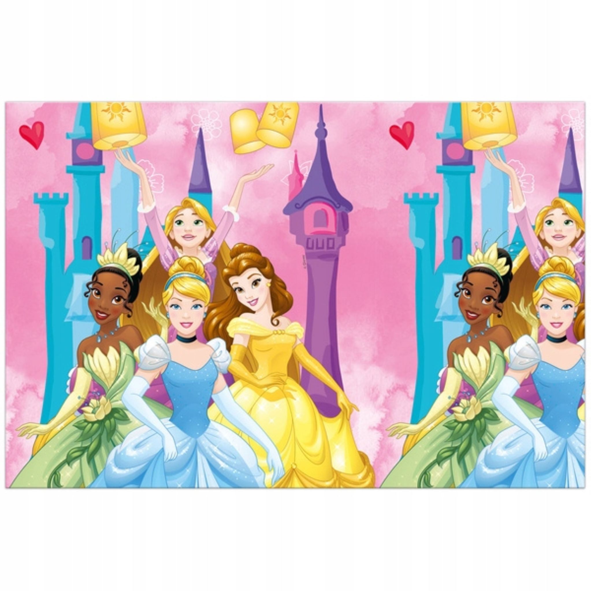 Procos Tischdecke Plastiktischdecke Prinzessin 120x180 cm