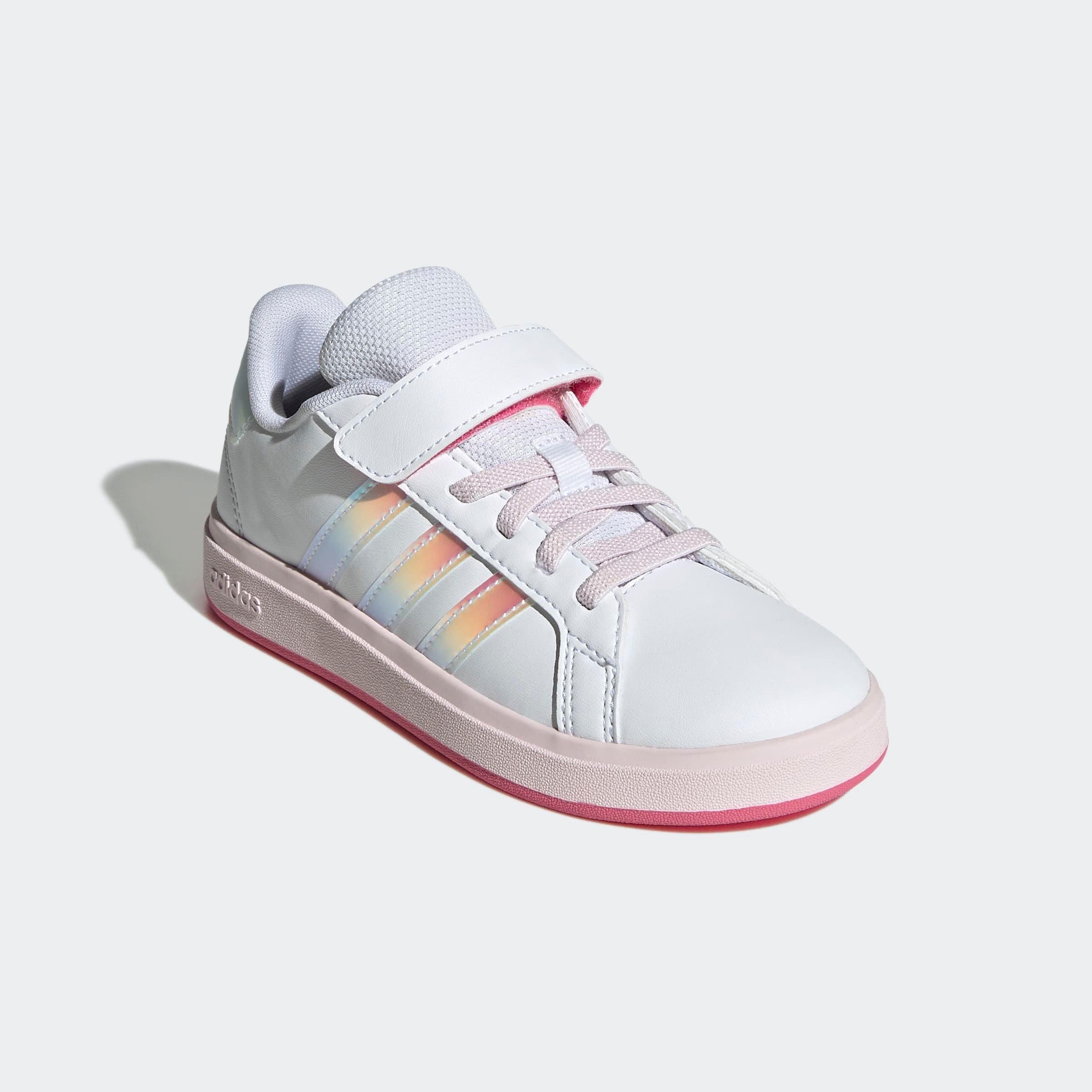 adidas Sportswear GRAND COURT 2.0 KIDS Klettschuh mit Klettverschluss, für Kinder & Jugendliche