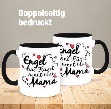 Shirtracer Tasse Engel ohne Flügel nennt man Mama, Keramik, Mama