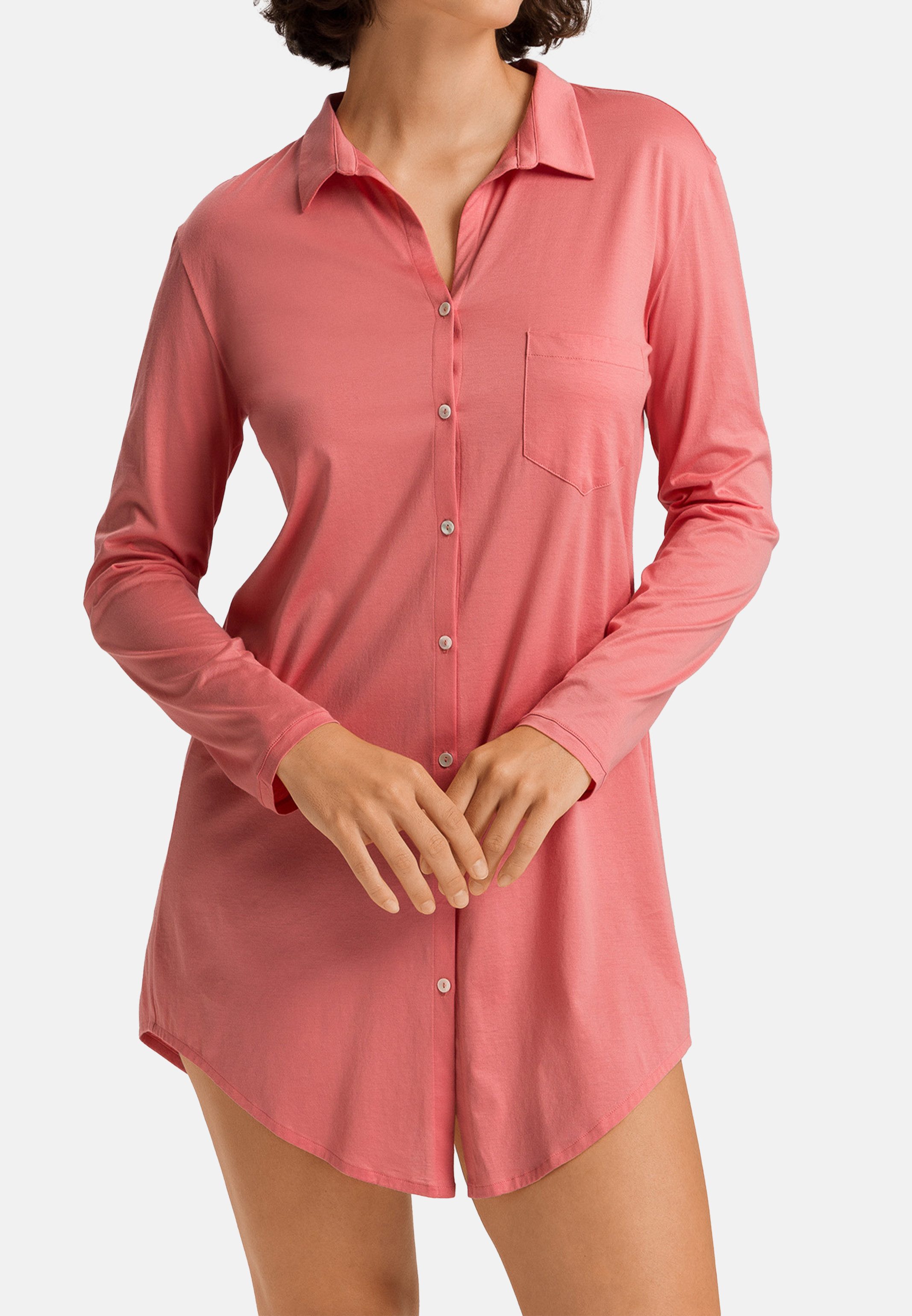 Hanro Nachthemd Cotton Deluxe (1-tlg) Nachthemd günstig online kaufen