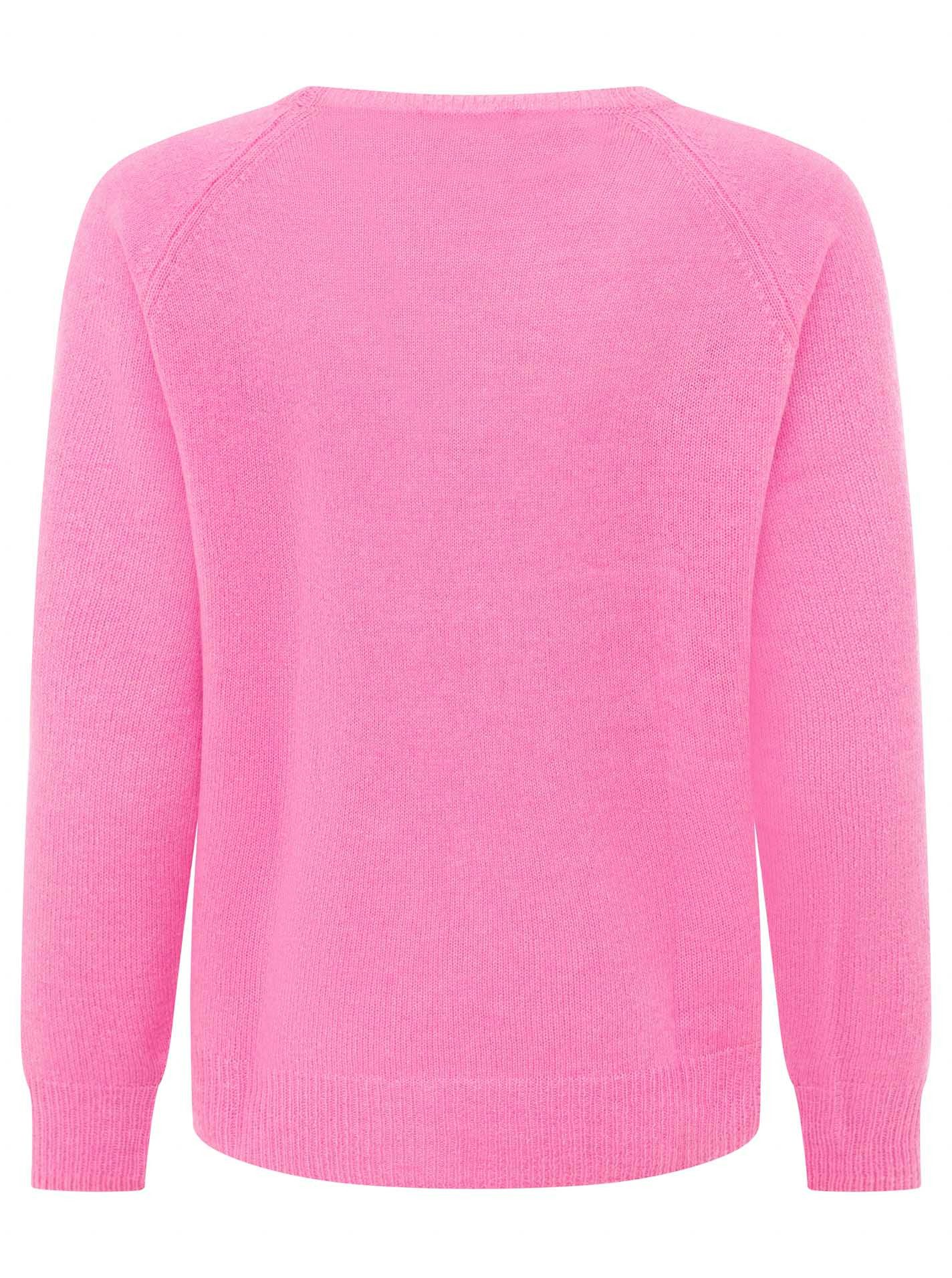 Zwillingsherz Kaschmirpullover 100% Kaschmir Rundhalspullover