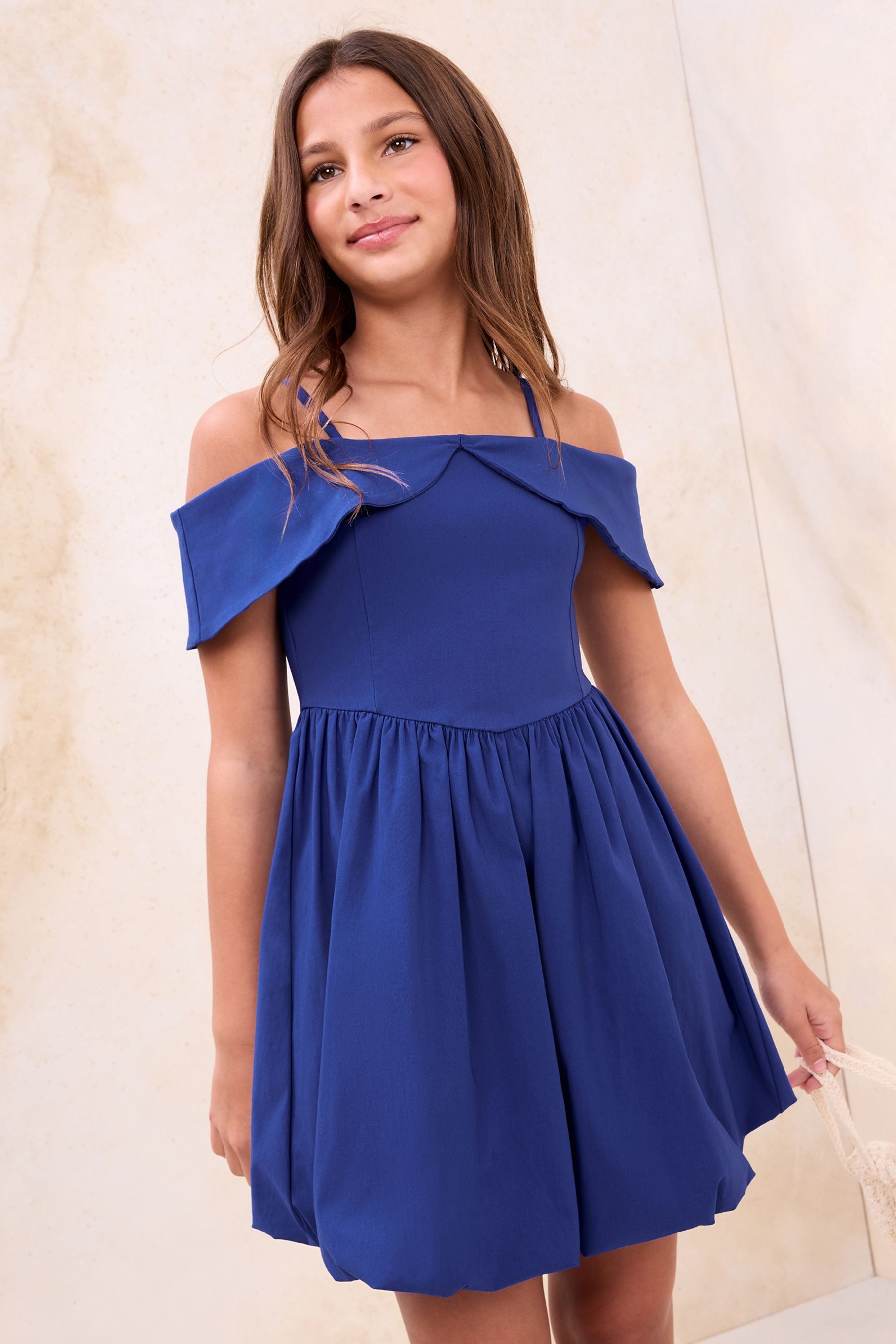 LIPSY Partykleid Lipsy Ballonkleid mit Bardotausschnitt (1-tlg)