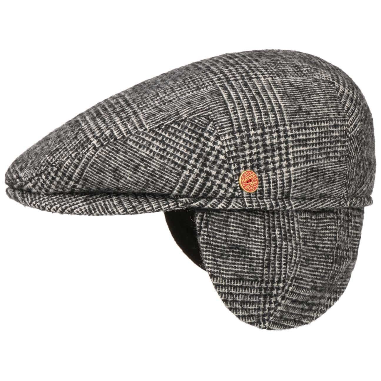 Mayser Flat Cap (1-St) Schirmmütze mit Schirm, Made in the EU