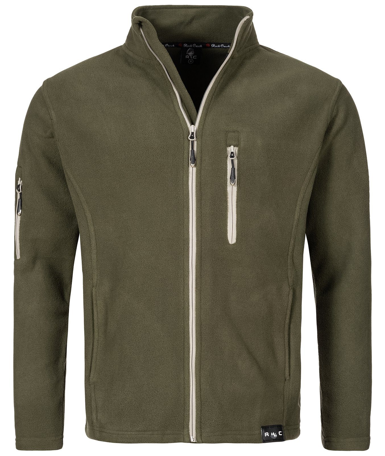 Rock Creek Fleecejacke Herren Fleecejacke Übergangsjacke günstig online kaufen
